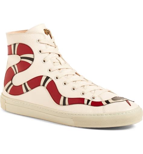 snake gucci sgoes|Gucci snake high top sneakers.